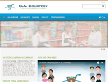 Tablet Screenshot of cacourtesy.com